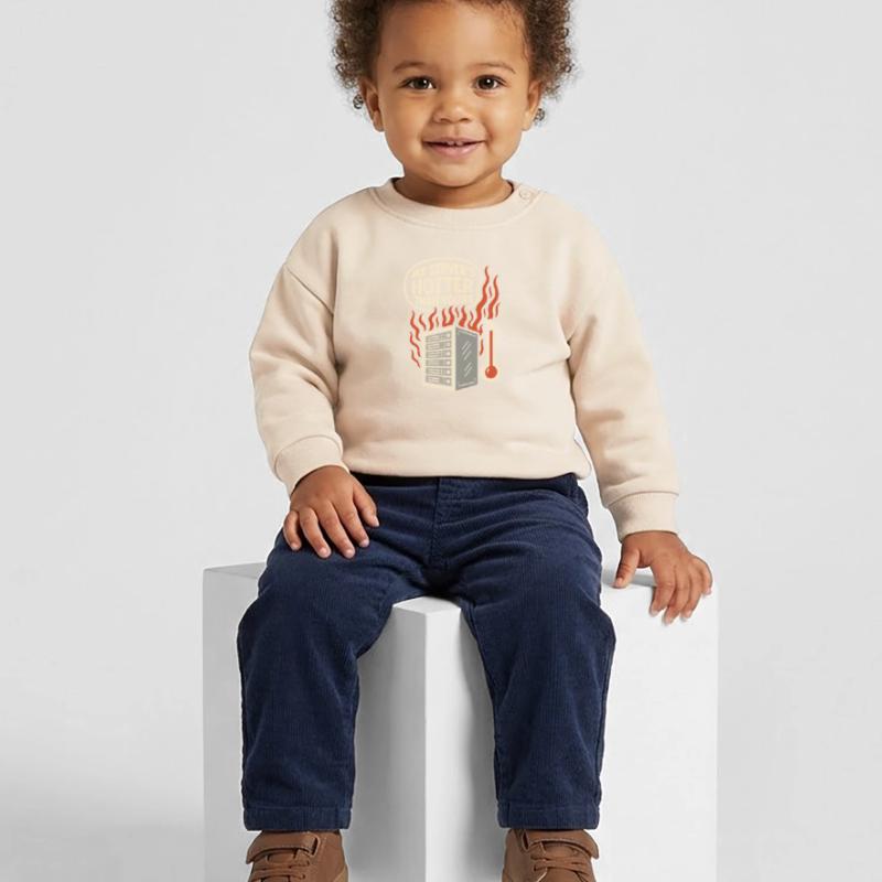 Network Infrastructure Rack and Stack Engineer Baby Sweatshirt by Stanley/Stella