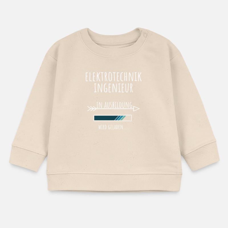 Elektrotechnik Studium Beruf Ausbildung Baby Organic Sweatshirt Baby Changer von Stanley/Stella