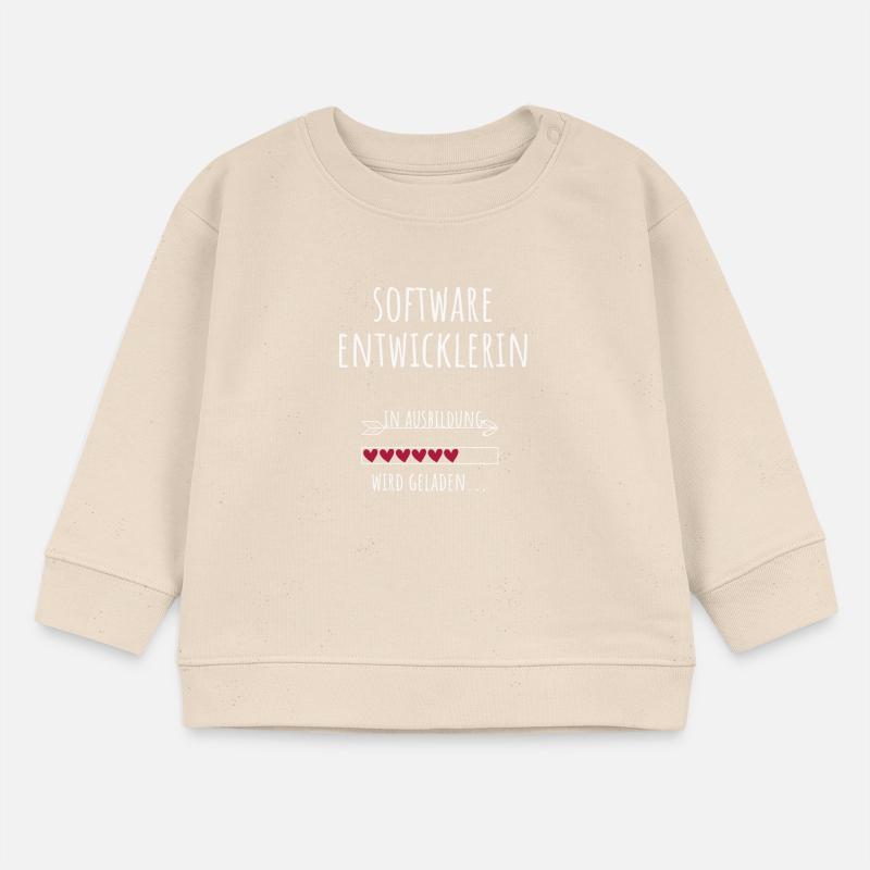 Software Developer Computer Science Studies Profession Baby Sweatshirt by Stanley/Stella