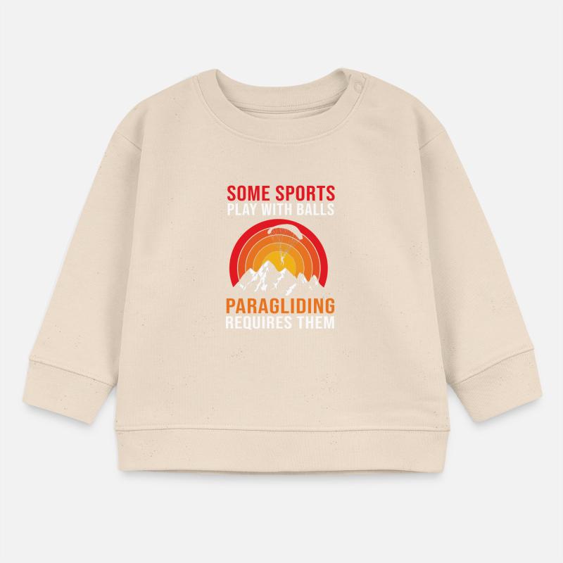 Paragliding Skydive Baby Sweatshirt by Stanley/Stella