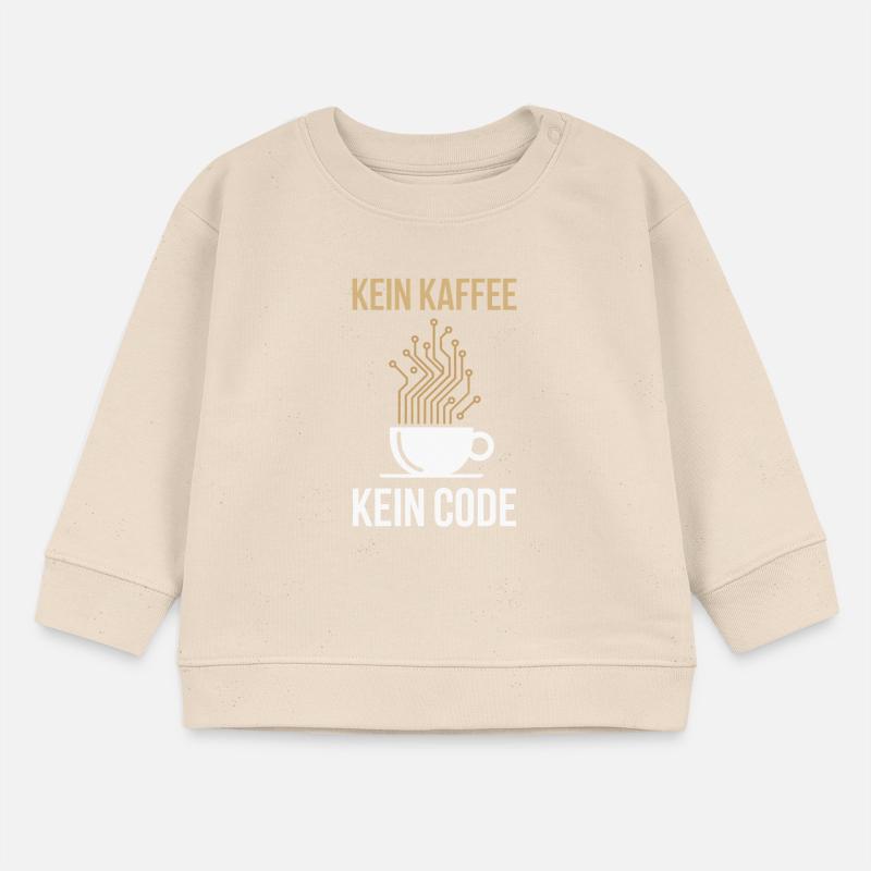 No Coffee No Code Programmeur Informaticien Sweat bébé bio Stanley/Stella
