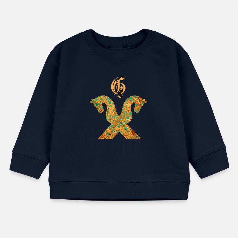 Timpano cavallo E 95 g Felpa neonato bio di Stanley/Stella