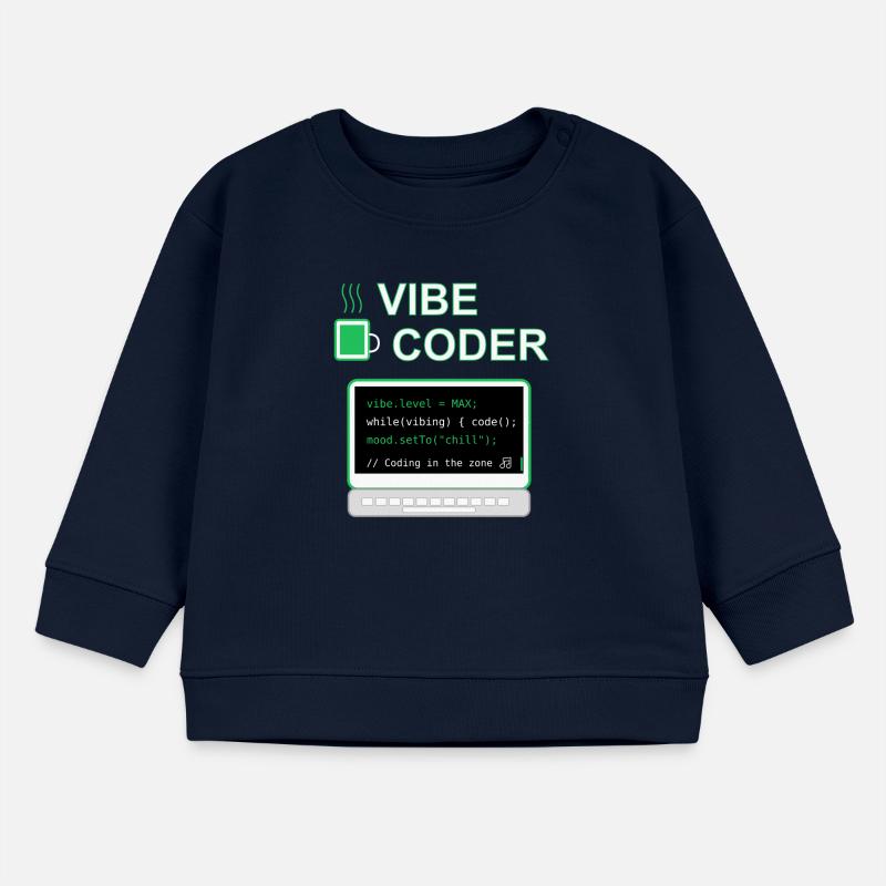 Vibe Coder Baby Sweatshirt by Stanley/Stella