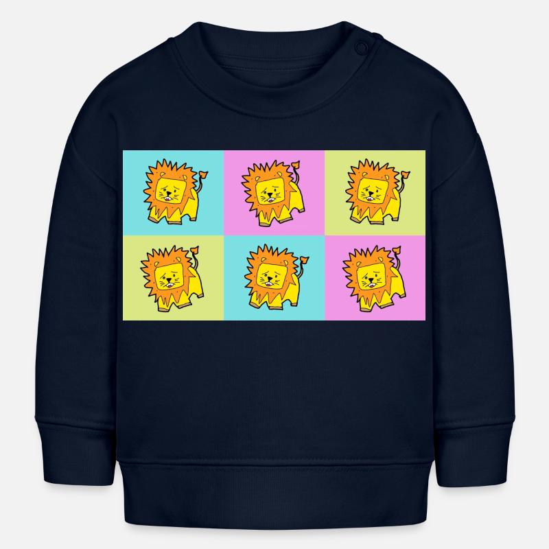 Léon enfants - Sweat bébé bio Stanley/Stella - bleu marine