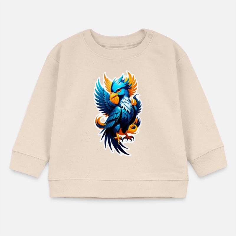 phenix - phoenix - oiseau de feu Sweat bébé bio Stanley/Stella