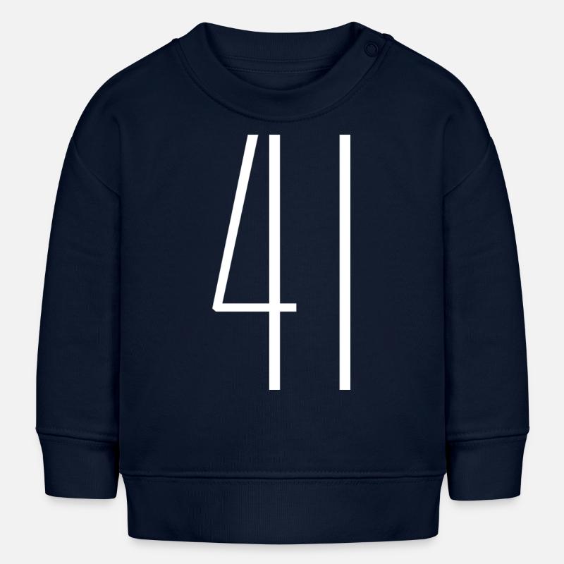 41 - Sweat bébé bio Stanley/Stella - bleu marine