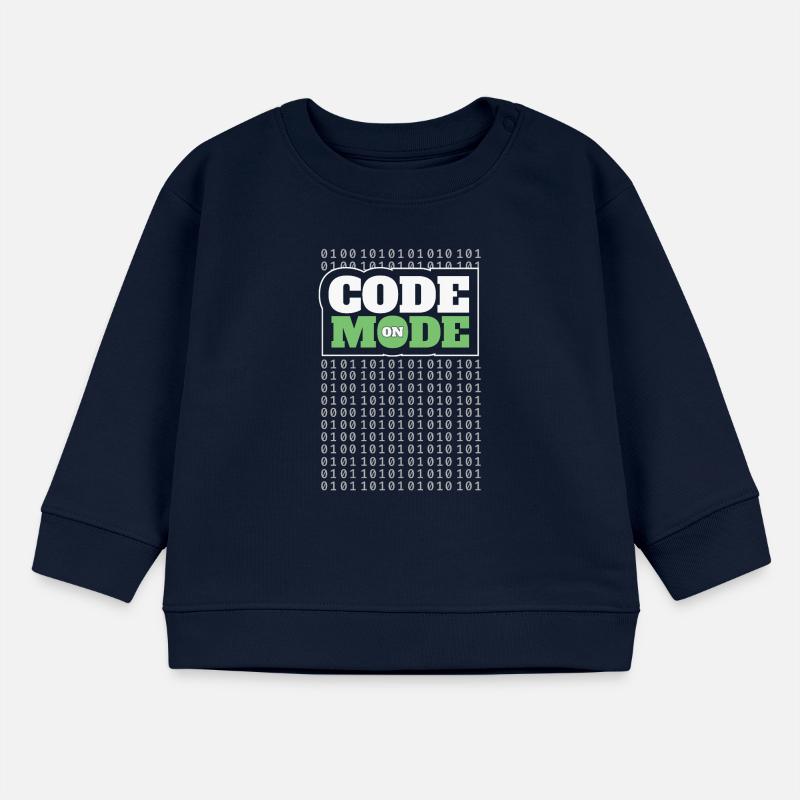 Codemodus An – Programmierung von Softwareentwickler Programmierer Baby Organic Sweatshirt Baby Changer von Stanley/Stella