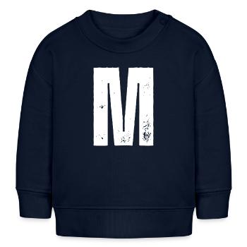 M - Baby Organic Sweatshirt Baby Changer von Stanley/Stella - Navy - Vorne
