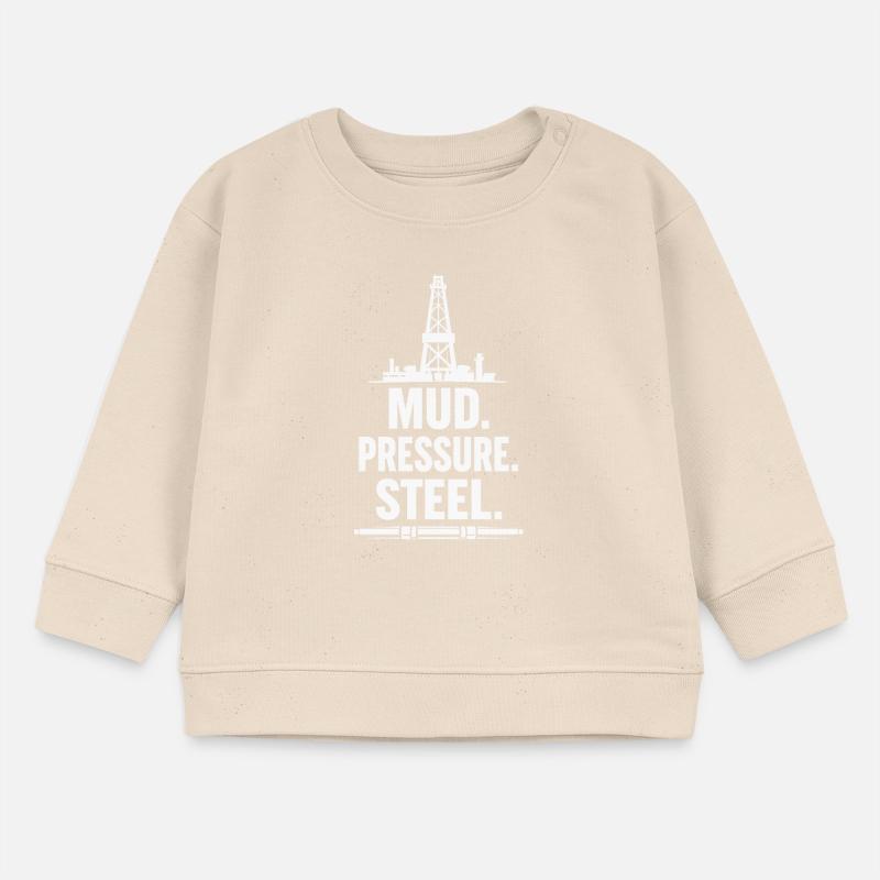 Surface de forage de forage offshore Surface de forage Sweat bébé bio Stanley/Stella