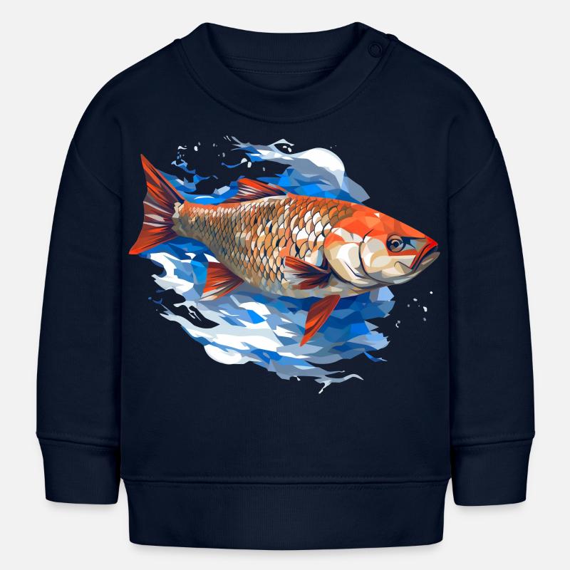 Chub - Baby Sweatshirt by Stanley/Stella - navy