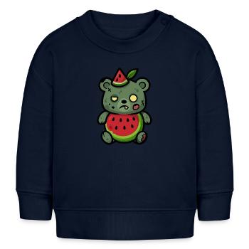 Baer - Baby Organic Sweatshirt Baby Changer von Stanley/Stella - Navy - Vorne