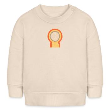 Noyer intelligent - Sweat bébé bio Stanley/Stella - écru doux - Devant