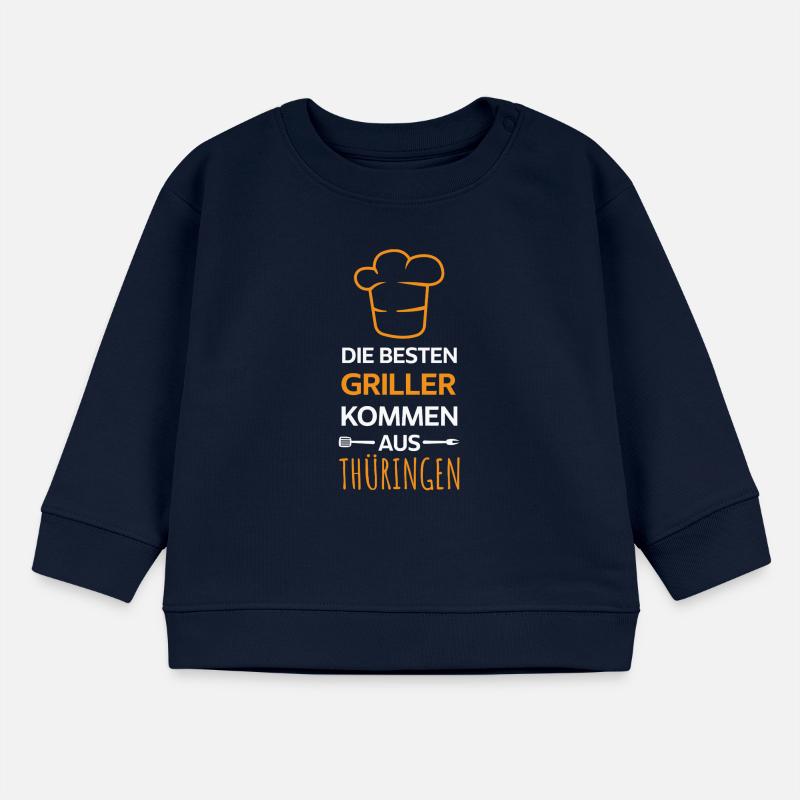 Best grillers come from Thuringia Design Baby Sweatshirt by Stanley/Stella