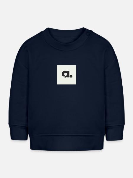 Personalisiert - Baby Organic Sweatshirt Baby Changer von Stanley/Stella - Navy