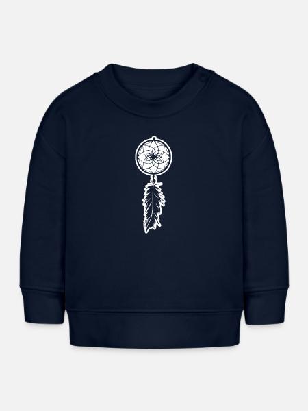 Traumfänger - Baby Organic Sweatshirt Baby Changer von Stanley/Stella - Navy