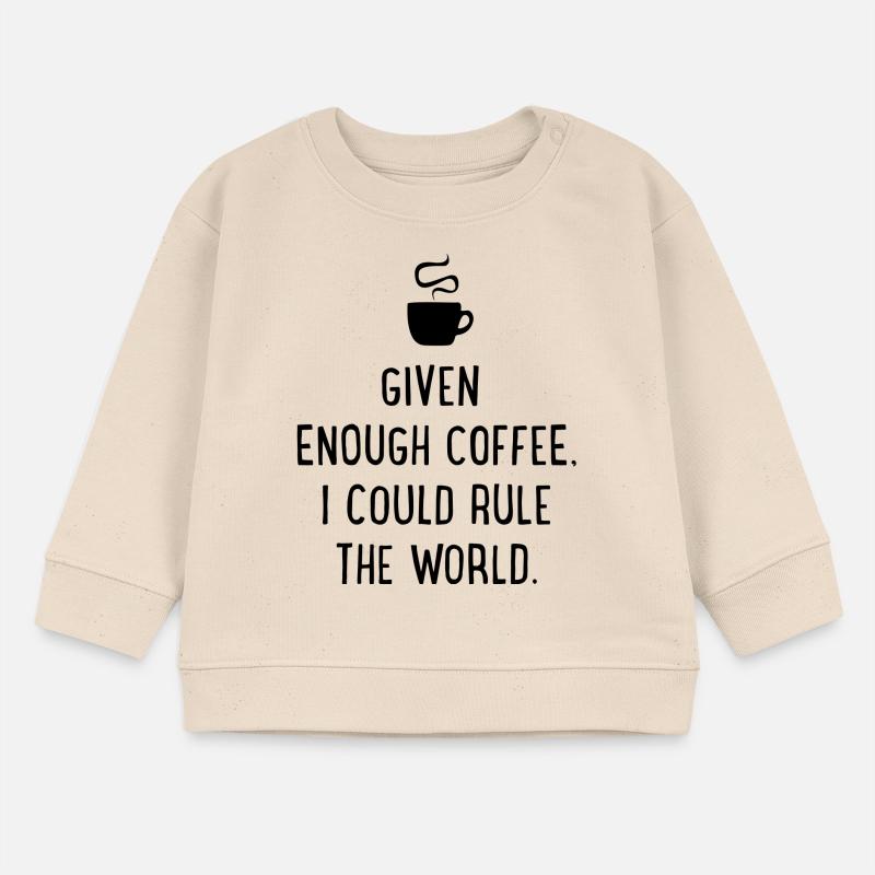 Kaffee Baby Organic Sweatshirt Baby Changer von Stanley/Stella
