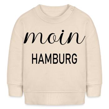 Moin Hamburg - Baby Organic Sweatshirt Baby Changer von Stanley/Stella - Natur - Vorne