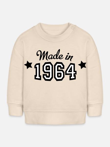 1964 - Baby Organic Sweatshirt Baby Changer von Stanley/Stella - Natur