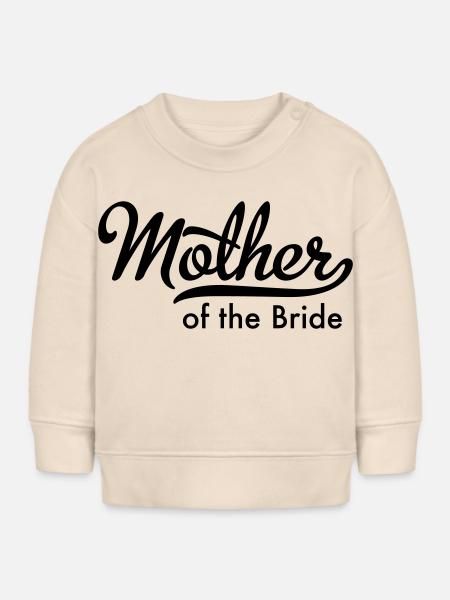 Mutter der Braut - Baby Organic Sweatshirt Baby Changer von Stanley/Stella - Natur