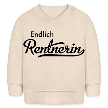 RENTNERIN - Baby Organic Sweatshirt Baby Changer von Stanley/Stella - Natur - Vorne