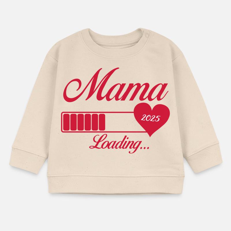 Mama Loading 2025 Baby Sweatshirt by Stanley/Stella