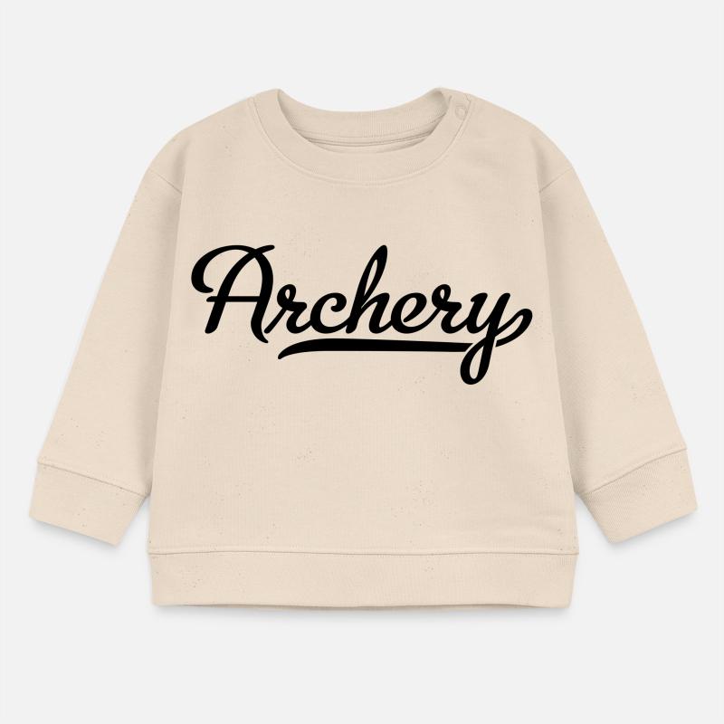 Bogenschießen Baby Organic Sweatshirt Baby Changer von Stanley/Stella