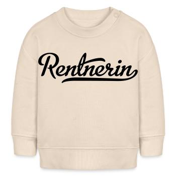 Rentnerin - Baby Organic Sweatshirt Baby Changer von Stanley/Stella - Natur - Vorne