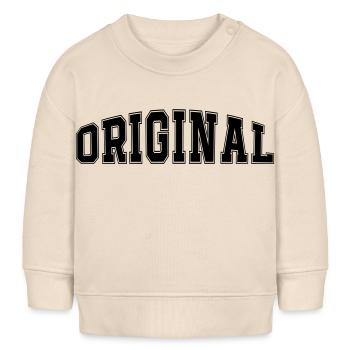 original - Baby Organic Sweatshirt Baby Changer von Stanley/Stella - Natur - Vorne