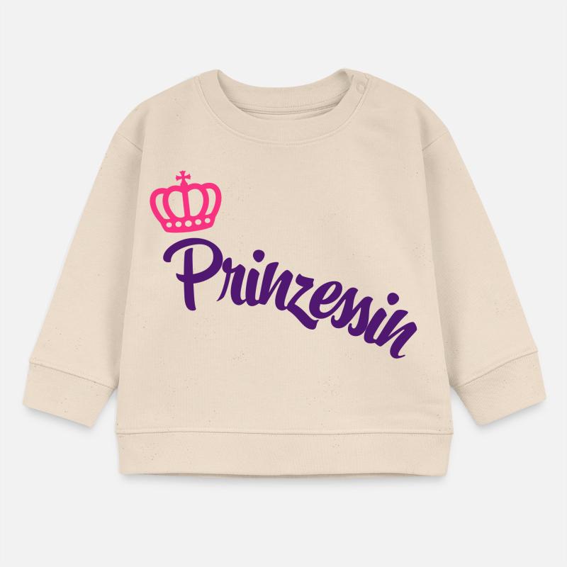 Conception drôle pour une petite princesse Sweat bébé bio Stanley/Stella