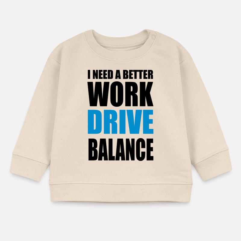 Work Drive Balance Baby Organic Sweatshirt Baby Changer von Stanley/Stella