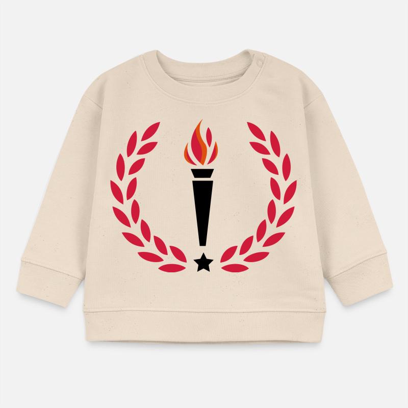 Torche de feu Sweat bébé bio Stanley/Stella