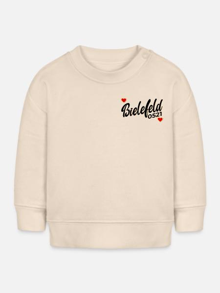 OSTWESTFALEN 0521 BIELEFELD - Baby Organic Sweatshirt Baby Changer von Stanley/Stella - Natur