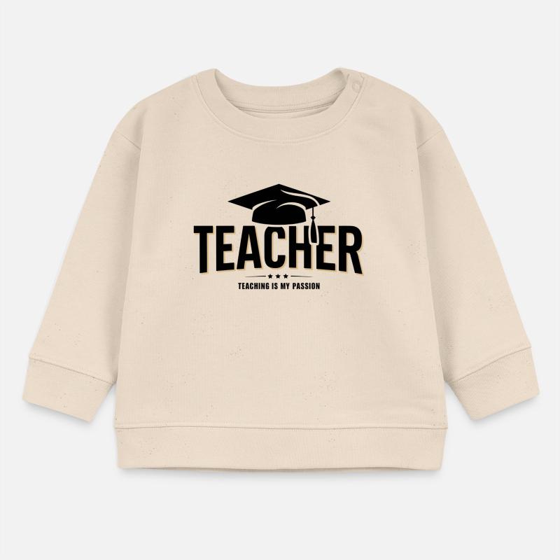 Profession d’enseignant d’école d’enseignement Sweat bébé bio Stanley/Stella