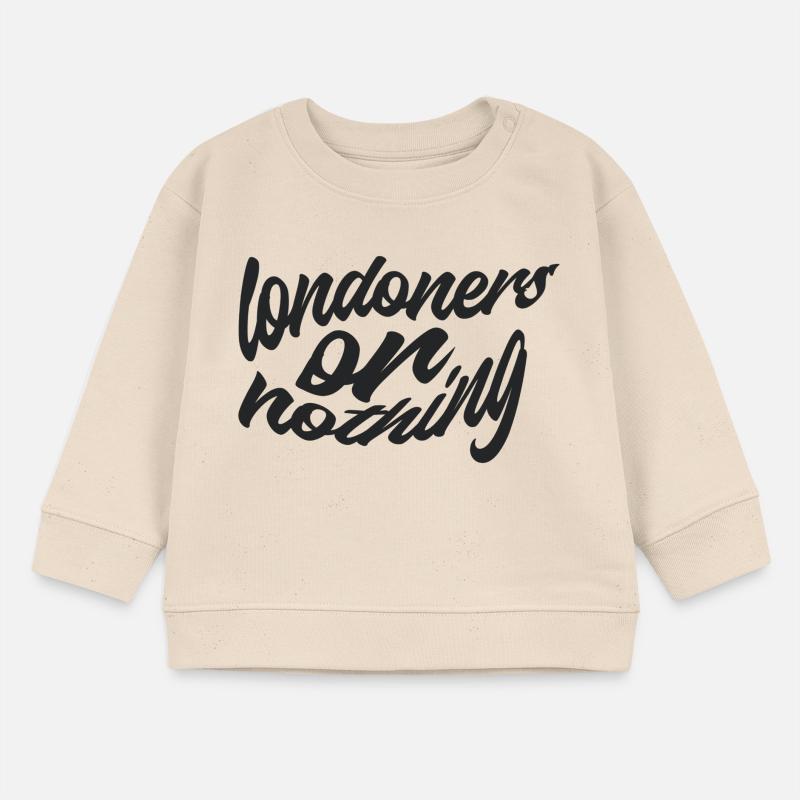 Londoner oder nichts Baby Organic Sweatshirt Baby Changer von Stanley/Stella