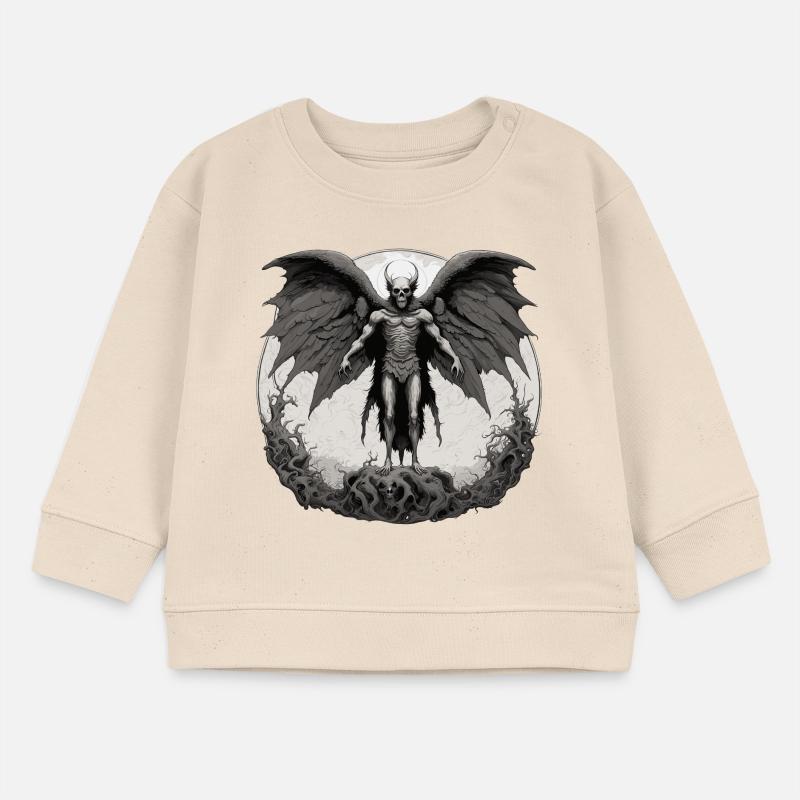 Mothman / Moth / Insect / Mythical Creature / Flutter Baby Sweatshirt by Stanley/Stella