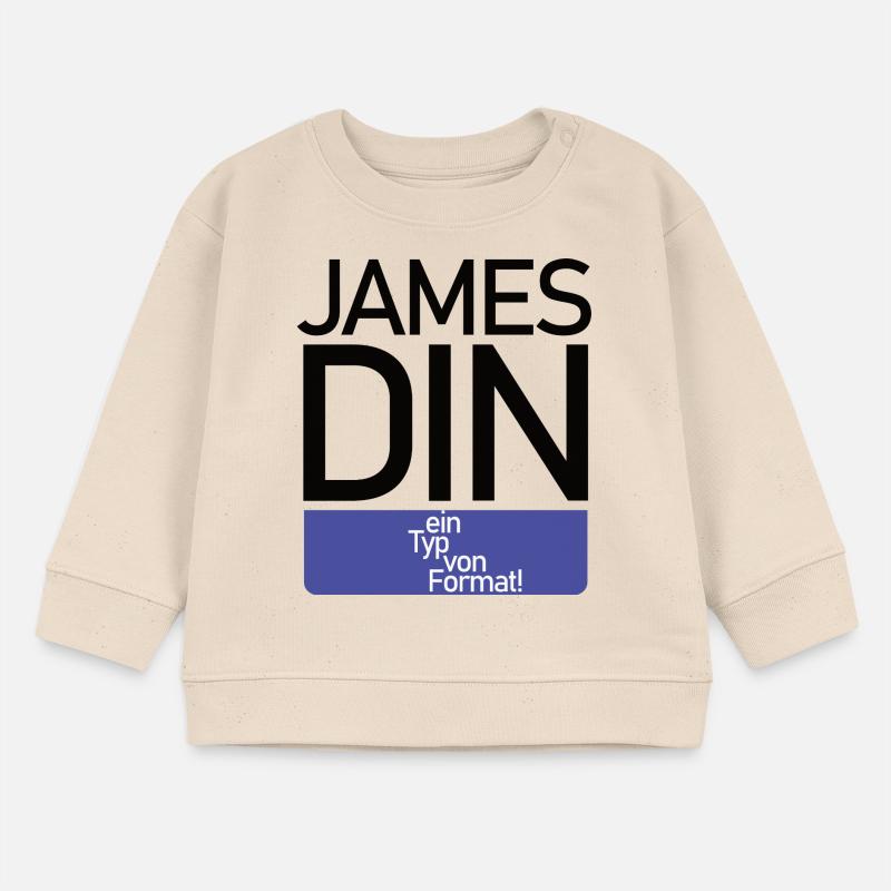 JAMES DIN ein Typ von Format Baby Organic Sweatshirt Baby Changer von Stanley/Stella
