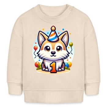1 - Baby Sweatshirt by Stanley/Stella - soft Ecru - Front