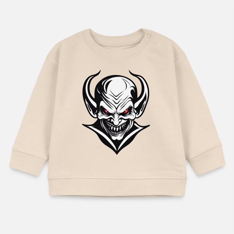 Devil / Hell / Horror / Devilish / Evil Baby Sweatshirt by Stanley/Stella