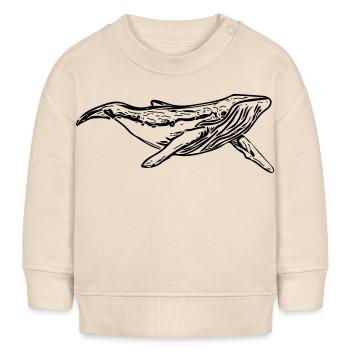 Wal - Baby Organic Sweatshirt Baby Changer von Stanley/Stella - Natur - Vorne