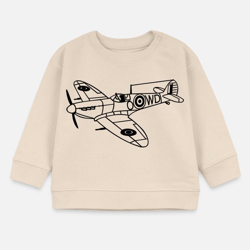 Spitfire Baby Organic Sweatshirt Baby Changer von Stanley/Stella