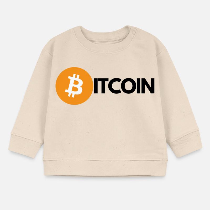 Crypto BITCOIN 1 Baby Sweatshirt by Stanley/Stella