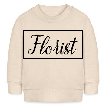 Florist Proud Graduate Florist Student Geschenk - Baby Organic Sweatshirt Baby Changer von Stanley/Stella - Natur - Vorne