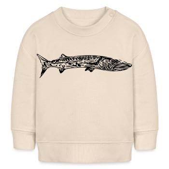 Barrakuda - Baby Organic Sweatshirt Baby Changer von Stanley/Stella - Natur - Vorne