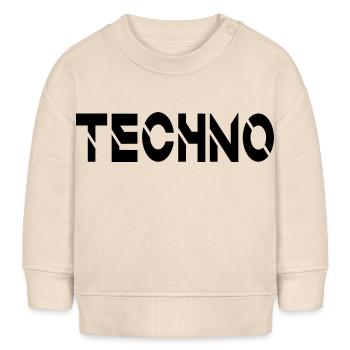 Techno - Baby Organic Sweatshirt Baby Changer von Stanley/Stella - Natur - Vorne