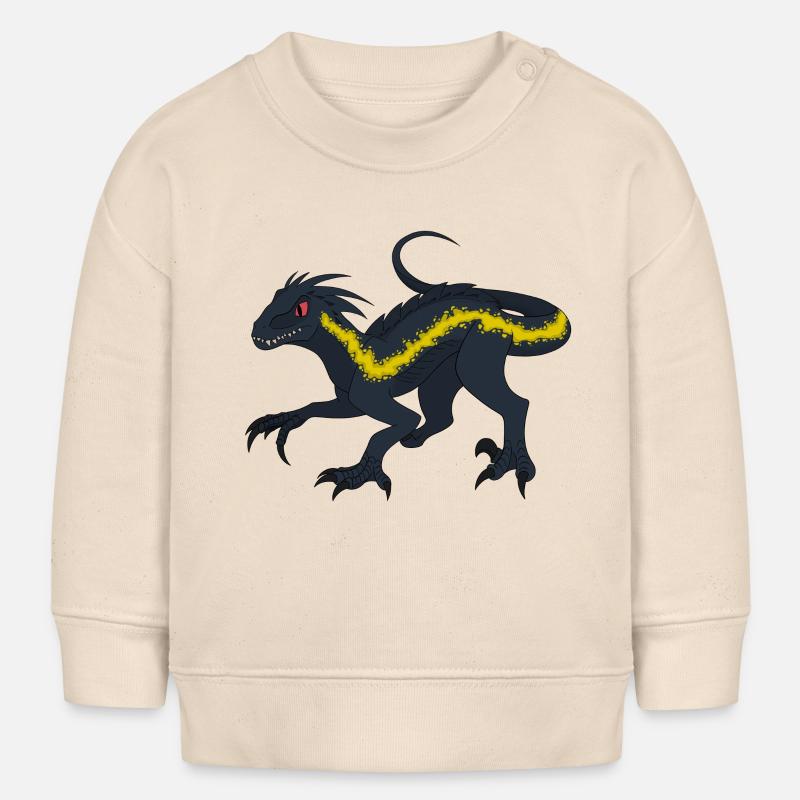 Indoraptor - Baby Sweatshirt by Stanley/Stella - soft Ecru
