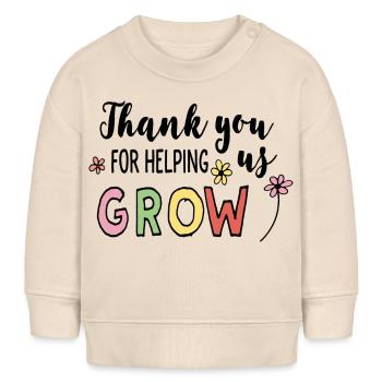 Erzieherin - Baby Organic Sweatshirt Baby Changer von Stanley/Stella - Natur - Vorne