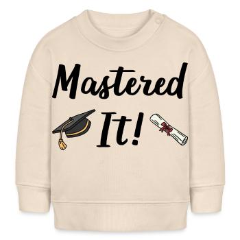 Mastered It I - Baby Organic Sweatshirt Baby Changer von Stanley/Stella - Natur - Vorne