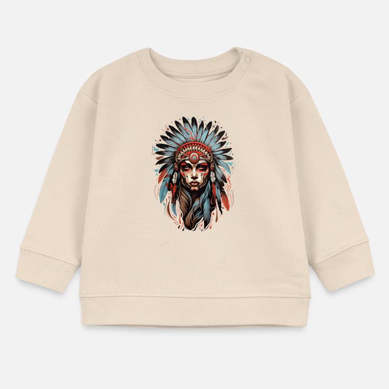 Native Americans Baby Sweatshirt by Stanley/Stella