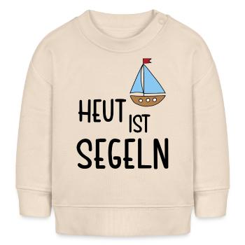 Segler - Baby Organic Sweatshirt Baby Changer von Stanley/Stella - Natur - Vorne
