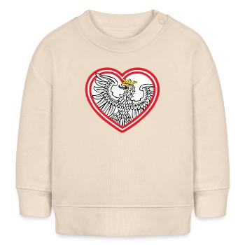 Herz ffm - Baby Organic Sweatshirt Baby Changer von Stanley/Stella - Natur - Vorne